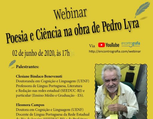 Webinar: Poesia e ciência na obra de Pedro Lyra