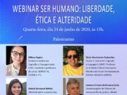 Webinar Ser humano: liberdade, ética e alteridade